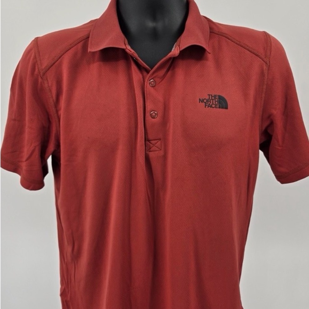 The North Face Men's Polo in Deep Red